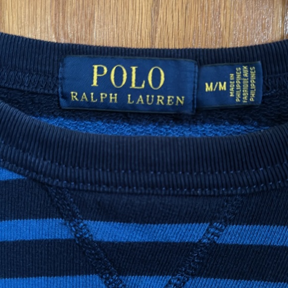 Men’s lightweight long sleeve Polo sweater - Picture 2 of 3
